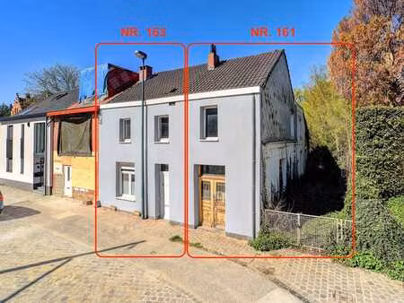 2 maisons avec jardin et parking à vendre à tervuren