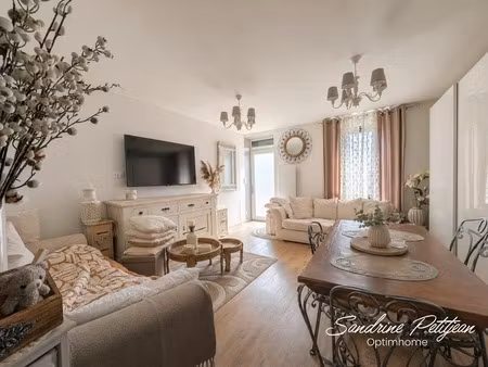 a vendre appartement t2 - 57.69m² avec cour - villars les dombes