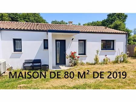 vente maison 3 pièces 80 m² nesmy (85310)
