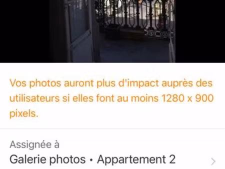 loue appartement 2 chambres meublés