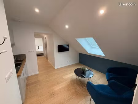 t2 meublé de 24 m² darcy / saint-bénigne