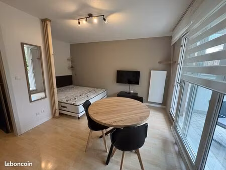 studio f1 strasbourg-neudorf meuble avec parking et balcon