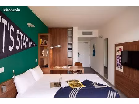 chambre 1 pièce 18 m²