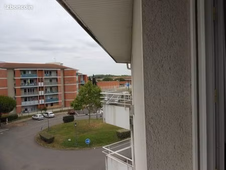 special etudiant proche du lycee riquet 300m appartement t1 + parking couvert  privé et sé