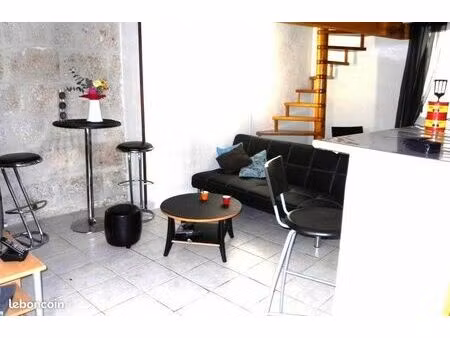 deux pieces duplex meuble - plein centre