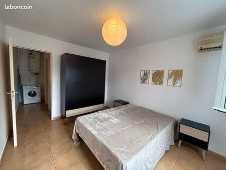 appartement t2 meublé avec jardin privatif – le tampon 13e