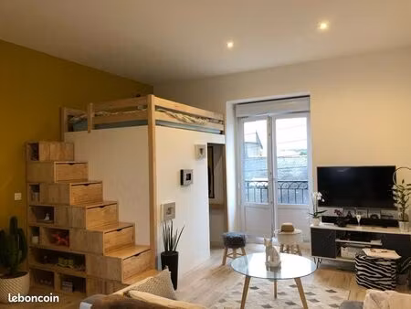 loft meublé avec mezzanine jardin des plantes