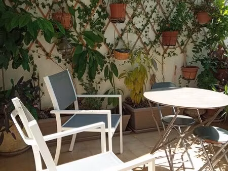 nice libération/diderot – 3 pièces 82 m² – dernier étage – terrasse sud – dpe b - clim