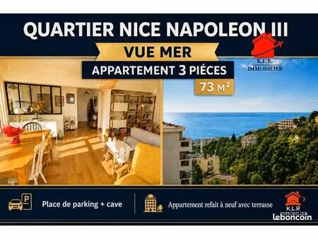 appartement 3 pièces 74 m²