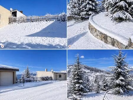 terrain constructible 520 m² vue panoramique domaine skiable