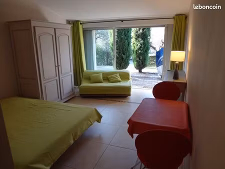 studio meublé proche antibes et sophia-antipolis