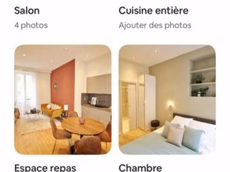location étudiant 2 pièces meublé au port