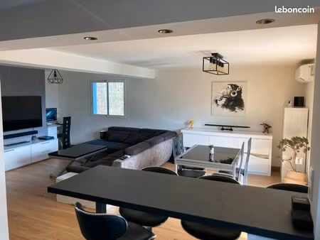 appartement 3p · 77 m² · entièrement rénové · aperçu mer — cagnes-sur-mer
