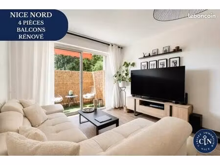 appartement 4 pièces 73 m²