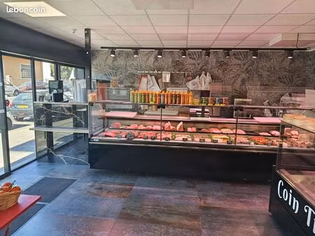 boucherie clé en main nice – 80 m² – matériel complet – aucun travaux