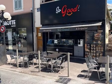fond de commerce snack restauration rapide emplacement stratégique