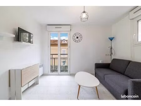 à louer – studio meublé de 18 m² à nice valrose