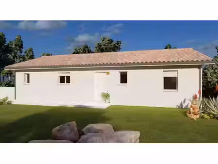 projet de construction – maison panama 99 m² sur terrain de 1 400 m² à fraisse