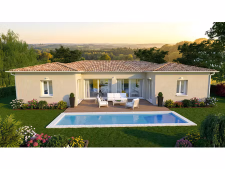 vente maison à construire 139 m² saint-pierre-d’eyraud (24130)