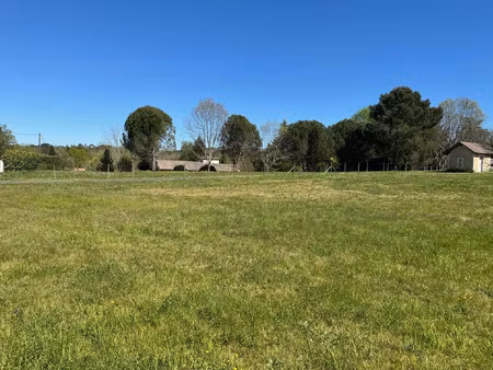 vente terrain à construire 2520 m² mussidan (24400)