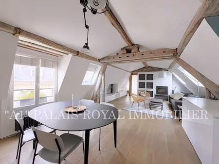 location meublée appartement 4 pièces 102 m² à paris 1er (75001)  4 200 €