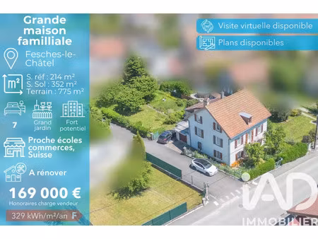 maison à fesches-le-châtel (25490)