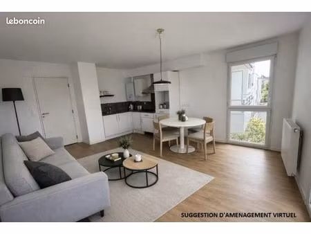 appartement 3 pièces 63 m²
