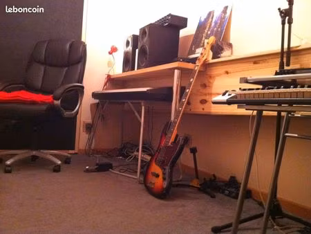 studio insonorisé de 12m2 dans le marais
