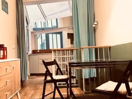 studio meublé 24m² - rue edmond about 75116 paris
