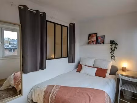 chambre 1 pièce 9 m²