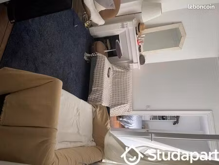 chambre 1 pièce 17 m²