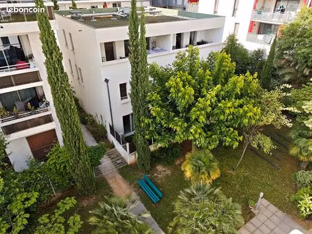 tout-en-un - t3 terrasse box jardin commun