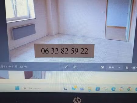 loue t 2 de 33 m2 à gonsans avec garage