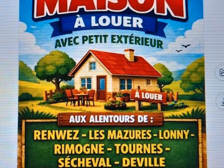 cherche maison à louer