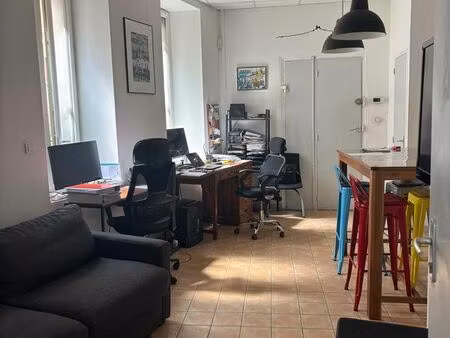 bien atypique 6e – loft professionnel avec accès indépendant – investissement meublé ou pr