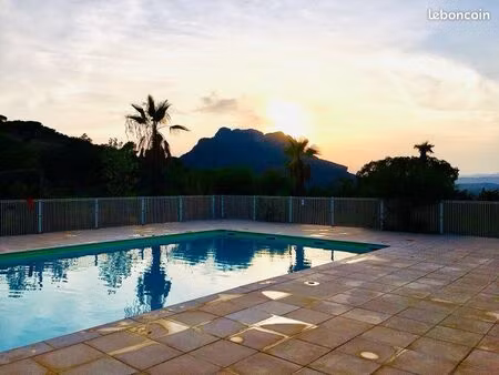maison vue mer - terrasse 50m2 - garage - piscine