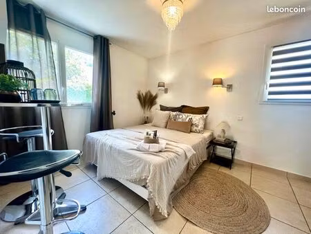 loue chambre ds villa / tram