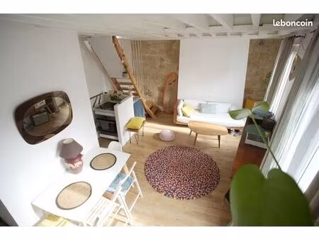 superbe duplex au dernier étage paris 20ème métro jourdain