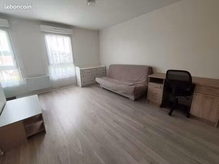studio meublé 31 m² à marcq-en-barœul