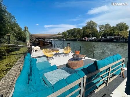 location péniche aux portes de paris