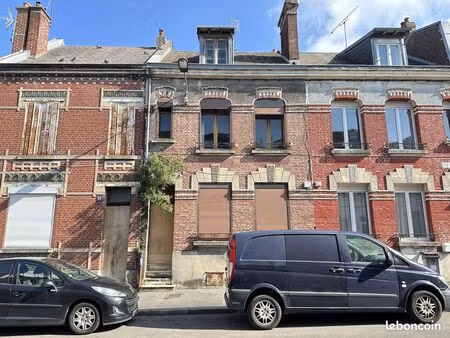 vente | maison de ville | 5p | 3ch | 108 m² | saint-quentin