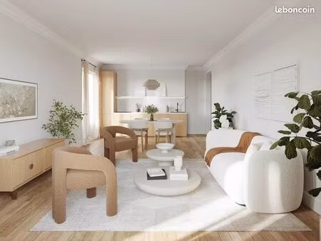 appartement 3 pièces 57 m²