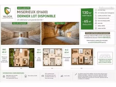 appartement 7 pièces 130 m²
