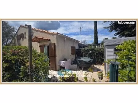 vente | maison mitoyenne | 2p | 1ch | 34 m² | forcalqueiret | expo sud-est | terrasse · ja