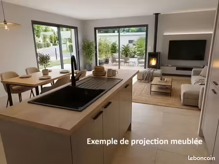 maison neuve plein pied de 2026  3 chambres  garage isolé et terrain clos de 500 m2  adapt