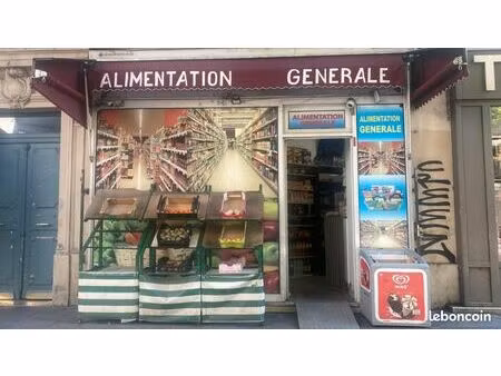 fonds de commerce 60 m² – loyer 1500 – bail tous commerces - paris 20 gambetta