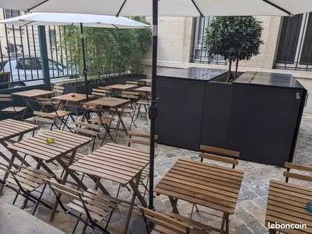 bureaux  restauration  restauration rapide 30 m² paris