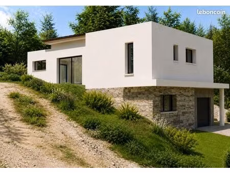 ? maison à finir - saint-maximin - terrain 2013 m² + sous-sl + garrage + terrasse