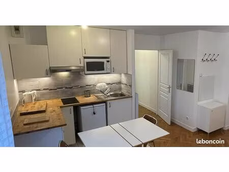 ◊ studio meublé - 27 m² - 5 mn gare et centre ville