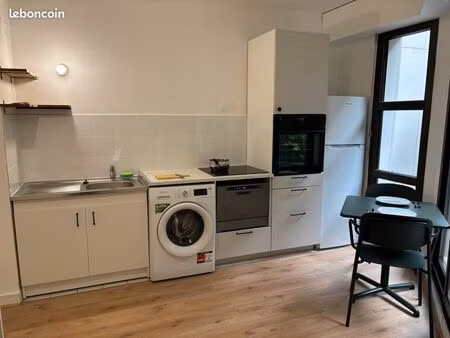 appartement meublé 26m² avec jardin privatif  front de seine levallois-perret